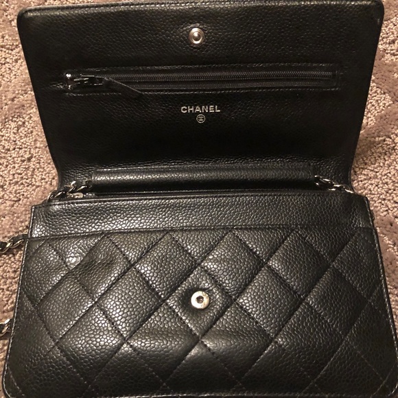 Authentic Chanel Wallet on a Chain - Picture 6 of 11
